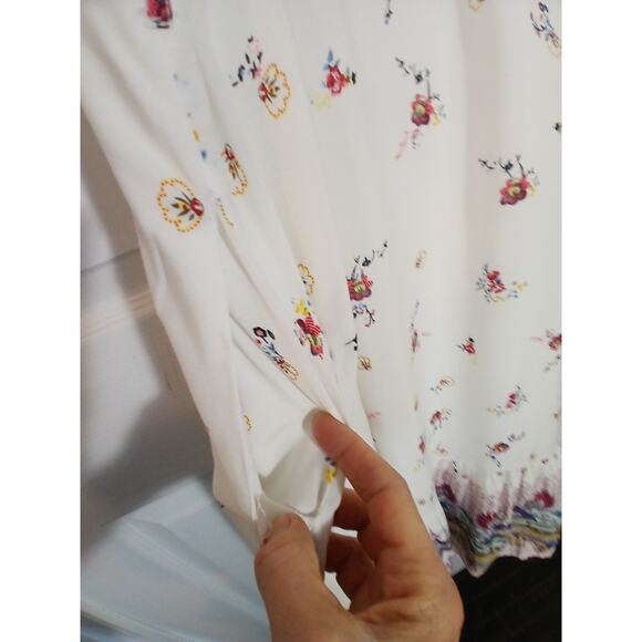 Davi & Dani Women’s Flowy Maxi Floral Dress Pockets Small Adj Spaghetti Straps - Picture 6 of 10